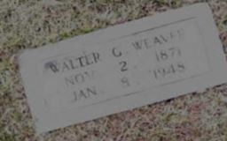 Walter Greene Weaver Walter Greene Weaver
