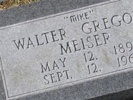 Walter Gregory "Mike" Meiser Walter Gregory "Mike" Meiser