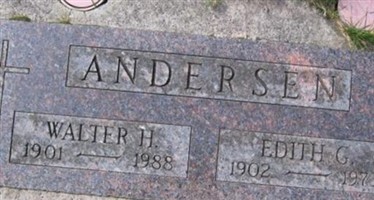 Walter H. Andersen Walter H. Andersen