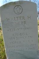 Walter H Baker