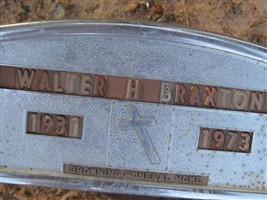 Walter H Braxton Walter H Braxton