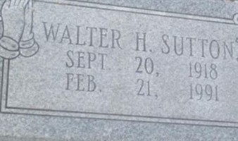 Walter H Sutton Walter H Sutton