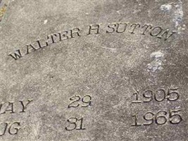 Walter H. Sutton Walter H. Sutton