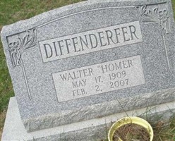 Walter "Homer" Diffenderfer Walter "Homer" Diffenderfer