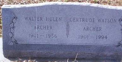Walter Hulen Archer