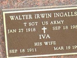 Walter Irwin Ingalls