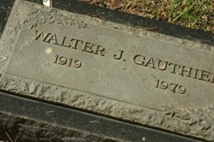 Walter J. Gauthier Walter J. Gauthier