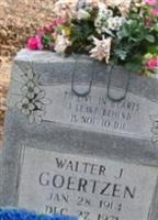 Walter J Goertzen