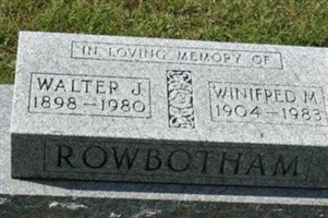 Walter J. Rowbotham Walter J. Rowbotham