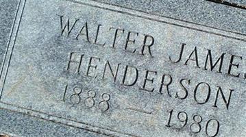 Walter James Henderson