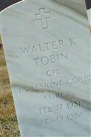 Walter K Tobin