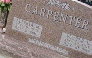 Walter L Carpenter