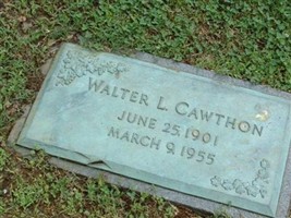 Walter L. Cawthon Walter L. Cawthon