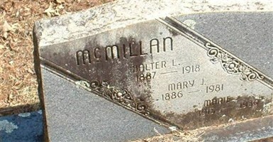 Walter L McMillan Walter L McMillan