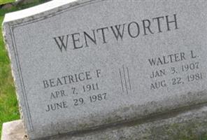 Walter L Wentworth
