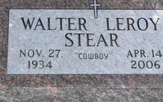 Walter Leroy Stear Walter Leroy Stear