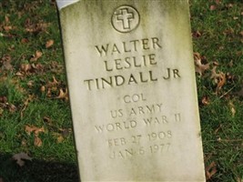 Walter Leslie Tindall, Jr Walter Leslie Tindall, Jr