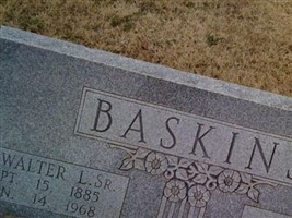 Walter Lewis Baskins, Sr