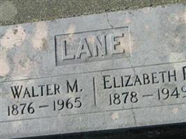 Walter M Lane