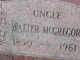 Walter McGregor Walter McGregor