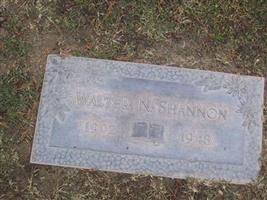 Walter N Shannon Walter N Shannon