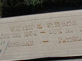 Walter N Stephens Walter N Stephens