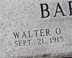 Walter Owen Barnhart