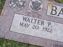 Walter P Backlund Walter P Backlund