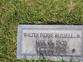 Walter Pierre Russell, Jr Walter Pierre Russell, Jr