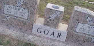 Walter R Goar