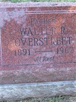 Walter R Overstreet