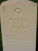 Walter R Wade
