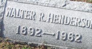 Walter Raymond Henderson