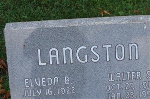 Walter S Langston Walter S Langston
