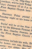 Walter Sherman Pulse