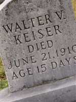 Walter V. Keiser Walter V. Keiser