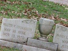 Walter V Thomasson Walter V Thomasson
