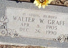 Walter W Graff Walter W Graff