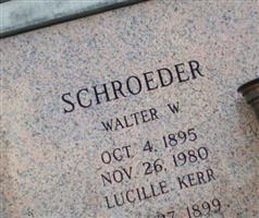 Walter W. Schroeder