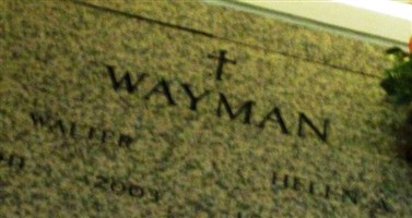 Walter Wayman Walter Wayman