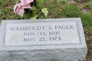 Wamboldt S. Paulk Wamboldt S. Paulk