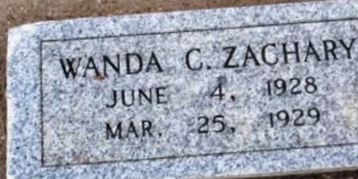 Wanda Cleo Zachary