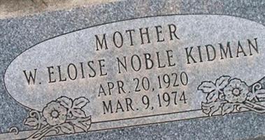 Wanda Eloise Noble Kidman