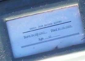 Wanda Jean Alford