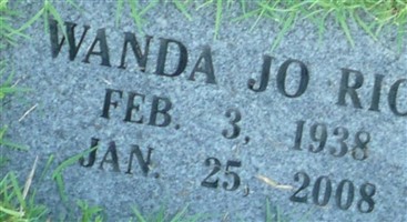 Wanda Jo Phipps Rice
