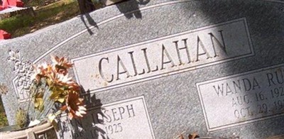 Wanda Ruth Callahan Wanda Ruth Callahan