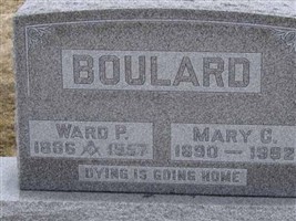 Ward P. Boulard Ward P. Boulard