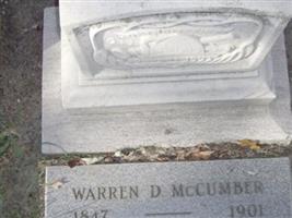 Warren D McCumber