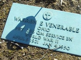 Warren E Venerable Warren E Venerable