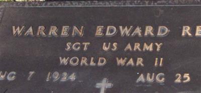 Warren Edward " Buck " Reed